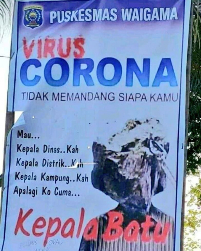 Yph Potret Spanduk Himbauan Kocak Ini Bikin Cengar Cengir